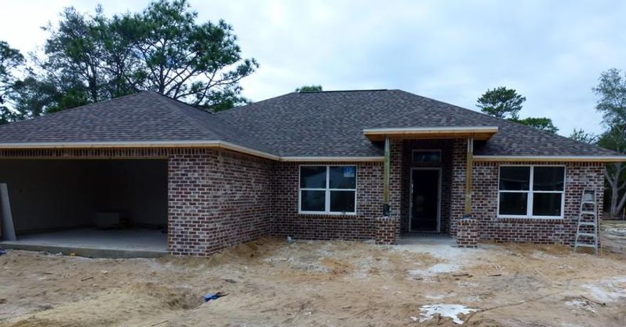 HEAR YE, HEAR YE! Brand New Home Ready for Move-In 28 February 2017!! VIEW ''SAMPLE'' 3D VIRTUAL TOUR WHICH TELLS THE STORY! SELLER WILL ASSISTS WITH CLOSING COST. YES,THIS STAR QUALITY, CUSTOM BUILT, ALL BRICK, SPLIT FLOOR PLAN,4 BEDROOM 2 BATH HOME,IS COMPLETE WITH AN ARRAY OF SPECIAL FEATURES ONE WOULD HOPE FOR. NINE FOOT LACE TEXTURED CEILINGS ACCENTED W/CROWN MODING IN TREY CEILING LIVING/GREAT ROOM/DINING AREAS. BEAUTIFUL 48''in. WOOD DESIGN TILE PLANK FLOORING. HIGH BASE BOARDS, FINISHED BULL NOSE CORNERS, AND CEILING FANS IN EVERY ROOM. FULLY LOADED KITCHEN EQUIPPED WITH STAINLESS STEEL APPLIANCES,CUSTOM BUILT CABINETS WITH GRANITE COUNTER TOPS. RAISED BREAKFAST BAR ADDS THAT SPECIAL TOUCH WHICH OFF SETS DINING AREA/BREAKFAST NOOK AND KITCHEN. MASTER BEDROOM SUITE WITH ...
