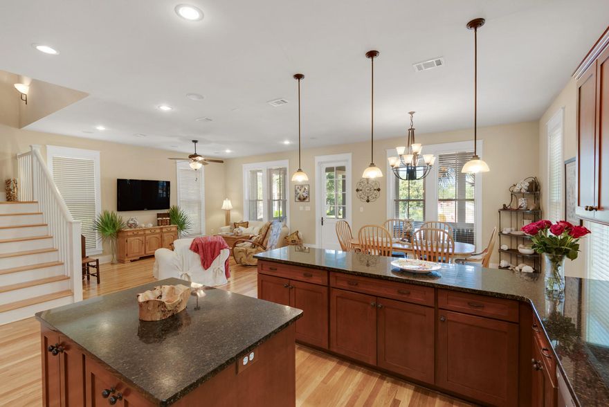 Buy the Lifestyle; you'll Love the Home!! 30A Lifestyle at Cypress Dunes with Beach Shuttle from 10am-11pm daily from Memorial Day - Labor Day; Free to owners & guest. No Hassle to beach, shop, dine, on 30A. You also get this Exceptionally constructed, 3BR, 3.5 Bath  2599 SF, Meticulous home in the beautiful gated community of Cypress Dunes. First Floor Master Suite; two spacious bedrooms and two large baths on second level and large walk-in attic storage space from each bedroom. Loft area for office, sitting area or additional bunk space for guest. Hard surface counter-tops throughout; hardwood and tile floors in common areas. Beautiful landscape lights in front & rear of home. The Destiny floor plan was designed by David Riddle Architecture of Atlanta who showed great vision with