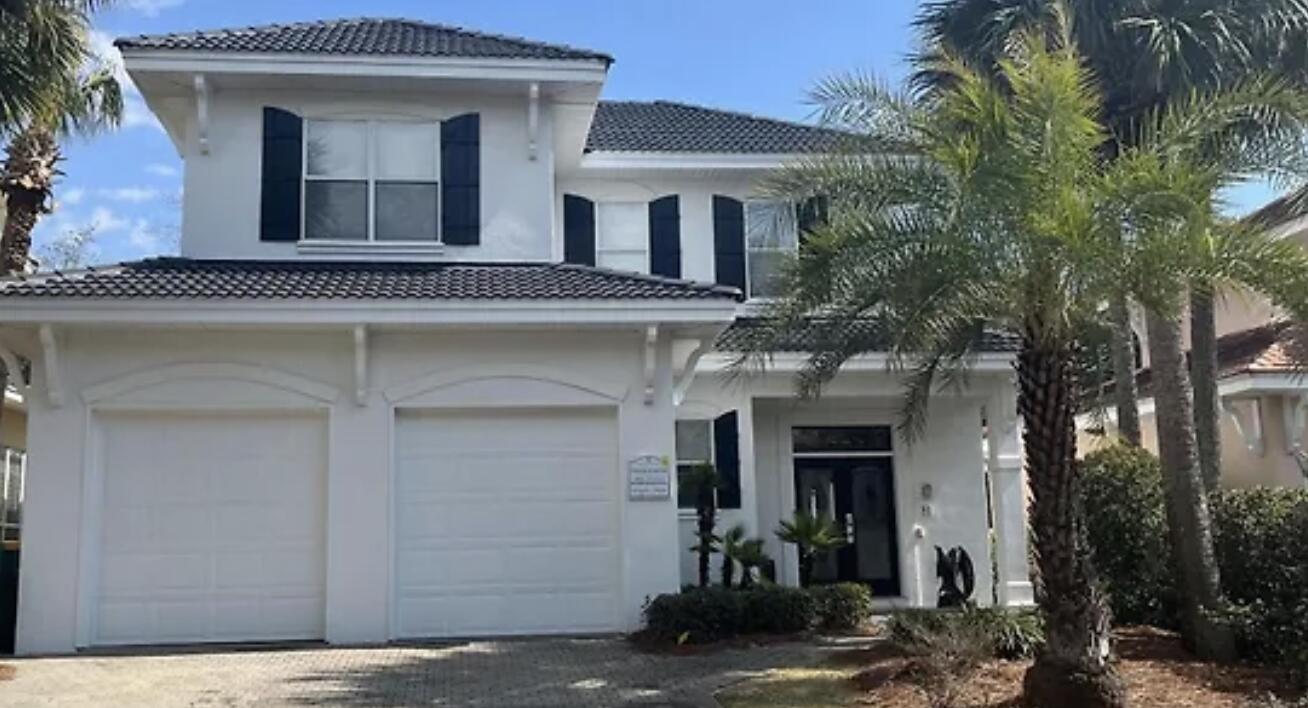 Beautiful Coastal Cottage in Gated Destiny Subdivision, New Roof in 2024 along with new LPV floors in 2025 and entire Exterior paint in 2023. Come enjoy this 3 Bedroom 3.5 bath home that sits within easy walking distance to the beach, stunning clubhouse and community pool, Tennis and pickle ball court as well. Interior of home boasts 10' ceilings and stainless steel appliances including wine fridge. Recessed lighting thru  out and the large master bedroom includes a sitting area and large walk in closet. The master bath includes a double vanity, whirlpool tub and separate shower. Second floor includes 2 large bedrooms with en suite restrooms and a nice landing area off of the stairwell.