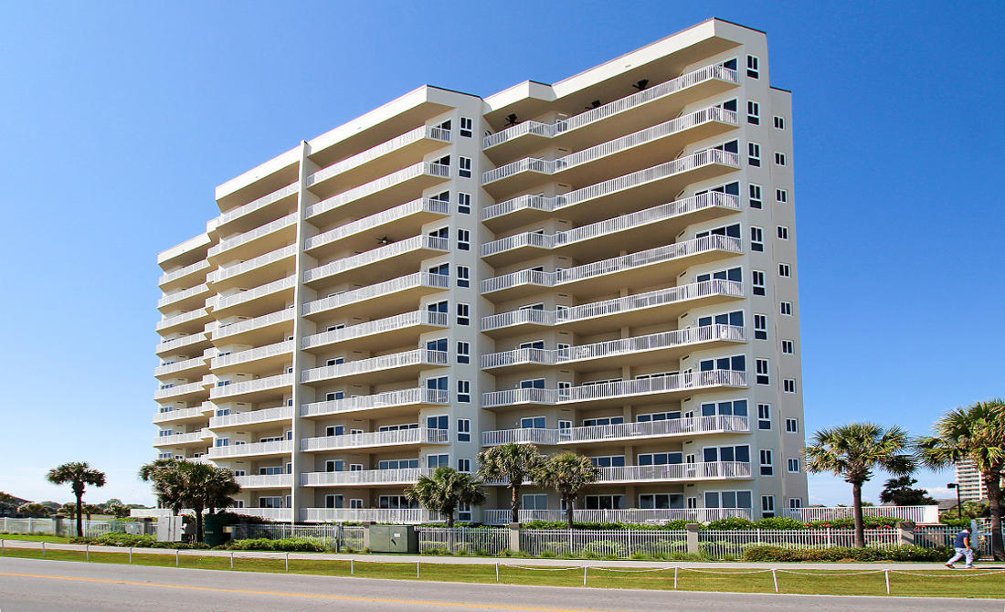 Unobstructed water views from every room in condo - unique to The Empress. a gated complex.  Spectacular open floor plan with 2 spacious living areas - strategically located bedrooms for ultimate privacy.  Mst/bdrm. has 3 walk-in closets Newly painted and well maintained  - this unit has never been on a ''rental program''. Numerous possibilities to making this your dream ''beach get-away.''  Semi-private elevator entrance shared with neighboring condo.  Coveted garage parking space andlarge storage unit located on the 1st floor.Endless possibilities to this hidden gemlocated with-in steps of the beautiful pristine sandy beaches and emerald watersof the Emerald Gulf Coast.