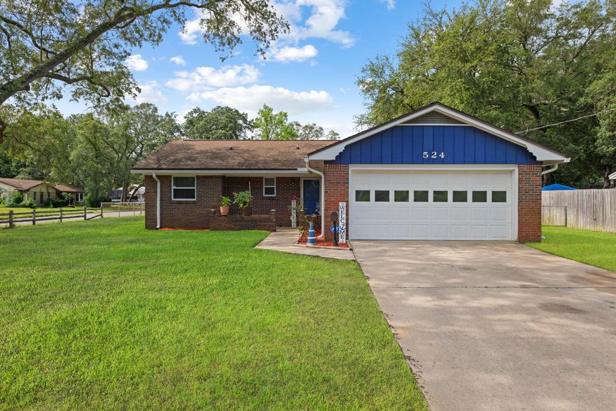 Vintage Charm on a Corner Lot in Carol Ann ManorOwned by the same family since it was built in 1974, this 3-bedroom, 2-bathroom home in Niceville's beloved Carol Ann Manor is a true time capsule--rich with character and sitting proudly on a quarter-acre corner lot.Step inside and you'll find not one but two separate living areas--the first greets you upon entry, and the second is tucked toward the rear of the home, offering a cozy space with direct access to a sail-shaded courtyard that also connects to the primary bedroom. Speaking of the primary: it's unusually spacious for the era and features an en-suite bathroom with its original vanity and bold blue porcelain tilework that's pure 1970s perfection. The second bathroom, equally preserved, brings back the sunshine with its cheerful yellow tile and retro finishes.

The kitchen blends old and new with solid wood cabinetry, granite countertops, and brand-new white appliancesa nod to both quality craftsmanship and everyday convenience. A full hallway of built-in cabinetry adds even more storage, and there's also a two-car garage plus a generously sized backyard, fully enclosed with chain link fencing and complete with a yard building for extra utility.

Important updates include updated electrical, newer HVAC and water heater, and modern windows throughout, giving this nostalgic gem the structural peace of mind today's buyers appreciate.