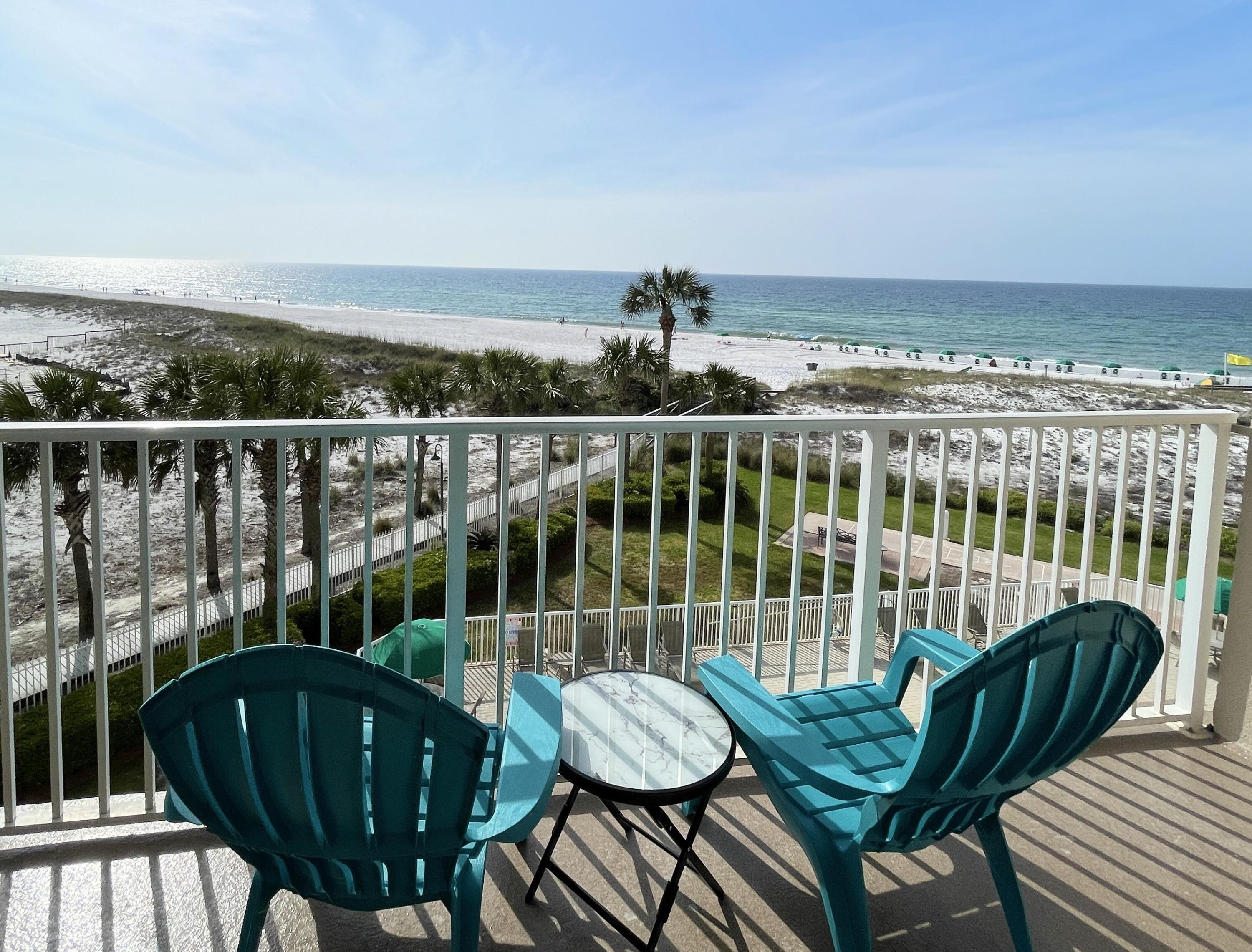 ACCEPTING BACKUP OFFERS!!  AS OF 5/1 GET READY! THIS PROPERTY MAYBE COMING BACK ON MARKET DUE TO NO FAULT OF SELLER.  Actual GRI from 4/1/2021 -12/31/2021 was $52,943!  As of 3/22/22 there is $29,800 in GRI on the books for these AMAZING GULF VIEWS! Destin on the Gulf is located directly on the sugar-white beaches of Destin, in the exclusive Holiday Isle, a peninsula surrounded by the Gulf of Mexico and Destin Harbor, voted one of the top beaches in the US. A low-rise, gated community with private beach access, beautiful gulf-front pool, shuffleboard, BBQ grilling area, exercise room, event lounge, & ample parking. This recently renovated condo has 2 BR & 2 BA, flat screen TV in each BR, cable &  internet.