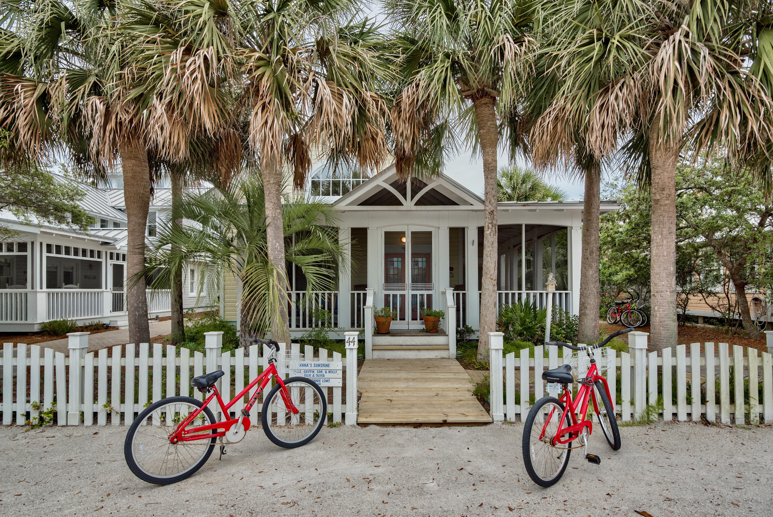 Rare Seaside Gulfview Beach Cottage, quaintly nestled in the highly coveted west end of Seaside. Perfectly located just 3 houses from 30-A and the Natchez Beach Pavilion Beach Access, this timeless classic is equally convenient to the Westside Pool and Watertower Park, just a couple of houses to the north. Designed by world-renowned architect, Tom Christ, during his tenure as one of the original Town Architect's for Seaside, this home beams the original essence of Seaside. You will not find a better deal in Seaside, 30-A's highest valued community, offering spectacular Gulfviews with an ideal western location to avoid Central and East Seaside traffic and close proximity to the beach access. The Tom Christ design makes this Seaside masterpiece, not just a home, but a true work of art.