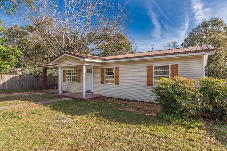 This is a perfect home for a small family or empty nesters. Maybe a couple of folks want to share a place....this home has been completely redone. New plumbing, new wiring, new flooring, paint, kitchen, ceilings, new, new, new....AC unit and hot water heater have been serviced and work great. There are 3 bedrooms and 1 bath in just under 1000 sq ft. Appliances are about 1 year old. All appliances convey. Contact me today to view!