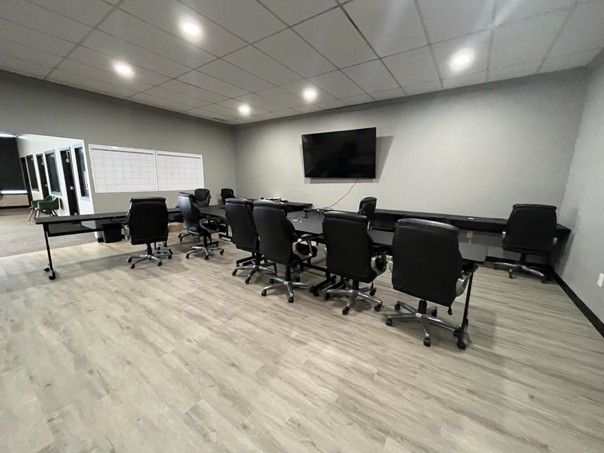 Shopping Complex is located at the corner of Eglin Pkwy and South Ave.3800 Sq Ft Adjoining warehouse available for additional rent Glass Storefront Faces Eglin Pkwy Parking Lot Resurfaced 2020Remodeled 20206 enclosed offices on each end of unitLarge conference room with sliding barn-style doorReception area with built in reception deskOver 50% open space for cubicles or future officesFlex room Kitchen with sink, refrigerator, bar seating 2 bathroomsCommercial Carpet Tiles installed 2021