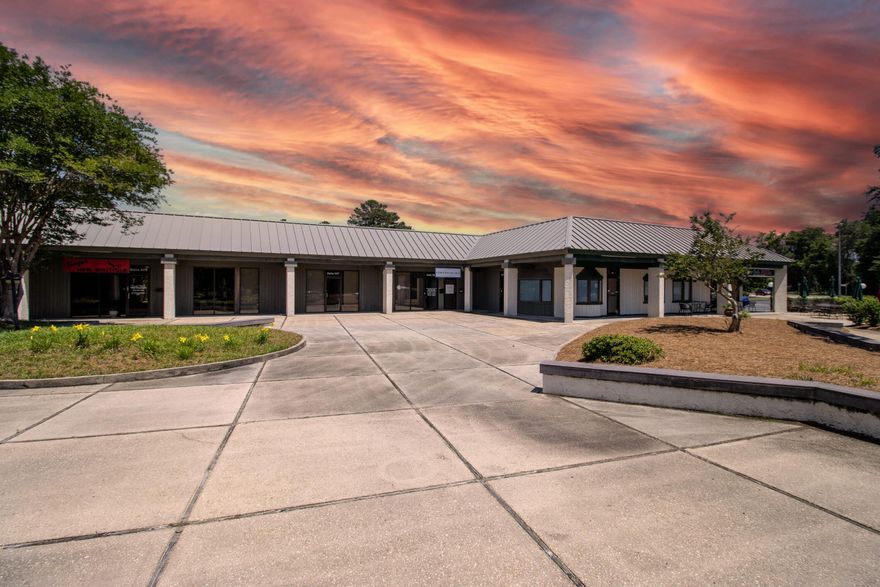Newly presented for lease, this 1,025 SF office suite is located in Merchant's Walk, a well-established office complex fronting FL-20 in Niceville with approximately 400 feet of highway frontage and exposure to over 32,000 vehicles per day (AADT). The suite features a waiting area, combined reception/workstation area, separate nurse station, five private offices, and two restrooms, making it ideal for medical, wellness, or other professional office users. Surrounded by a diverse tenant mix, including medical services, real estate, insurance, a restaurant, and other professional offices, this space offers strong visibility, easy access, and a central location within one of Niceville's busiest corridors.