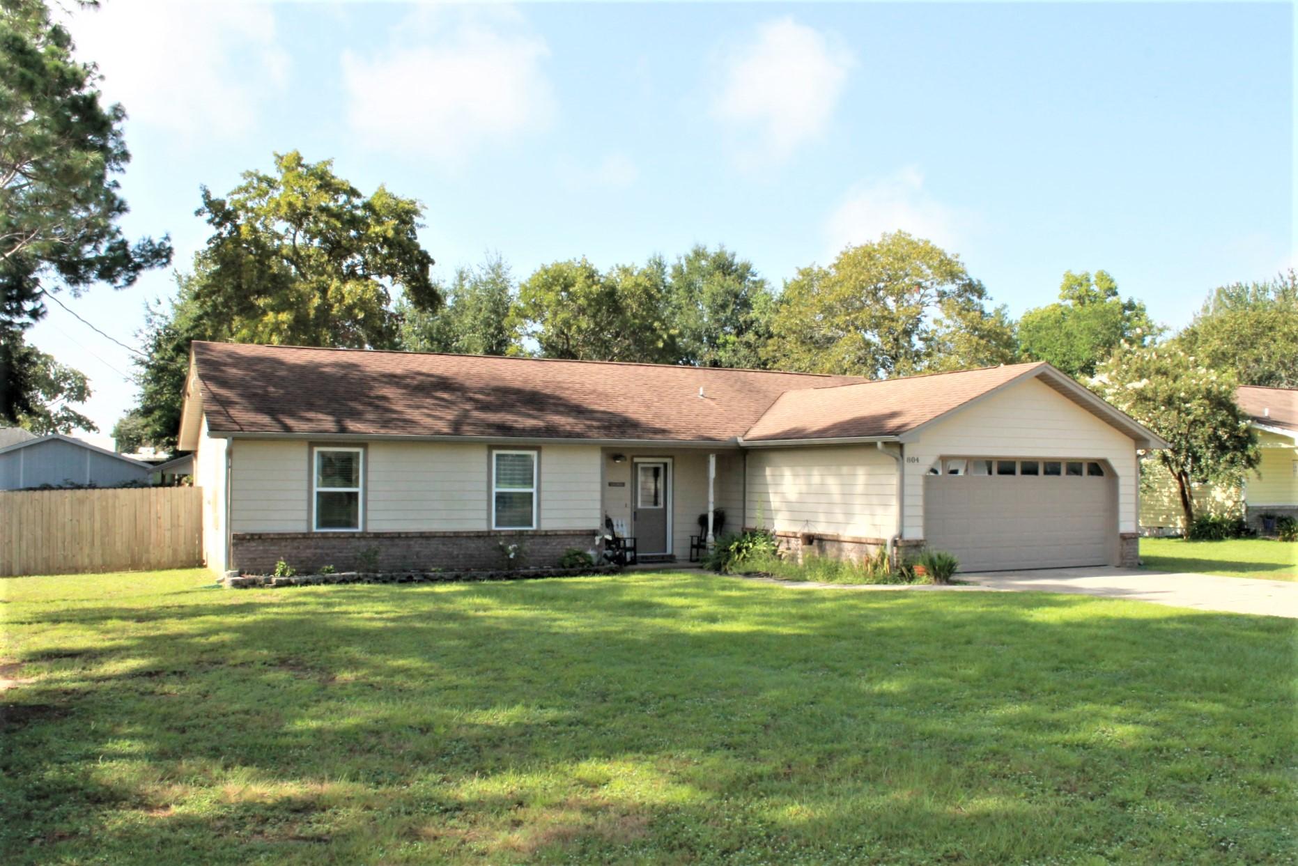 Immaculate and move in ready, this adorable 3 bedroom 2 bath home is located on a level lot South of I-10. This well maintained home has Hardi Siding, Oak floors, Updated light fixtures, 30 Yr Dimensional Shingle Roof 2013, Double Pane Windows 2013 and New A/C System 2020. The master suite is complimented with a walk-in closet and updated bathroom with dual sinks. Updated kitchen with stainless appliances, formal dining room and new custom cabinetry with tons of storage space. The two additional bedrooms are good size with large closets. Large backyard with privacy fence, mature trees, patio, large storage shed and gazebo area for entertaining.. This is a great home and is priced to sell. Don't miss out!!