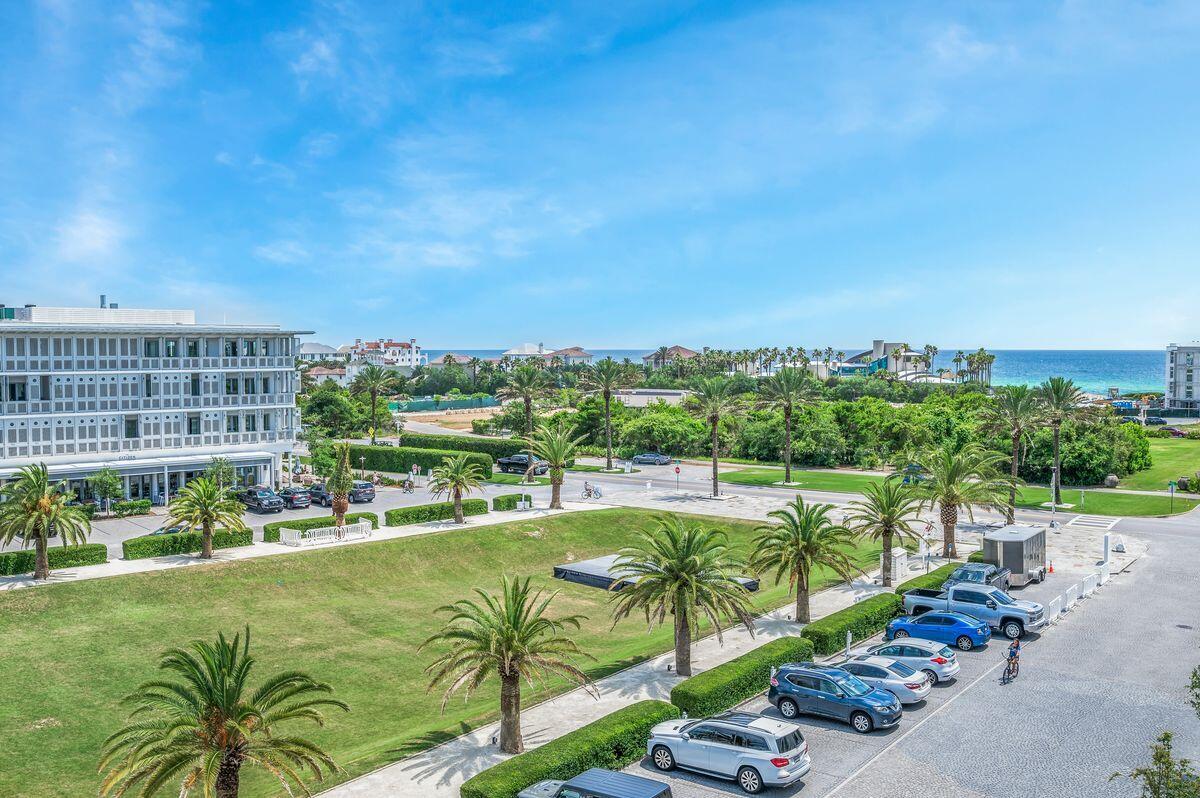 This top floor condo in the Whitby is perfectly located in Alys Beach with amazing Gulf views. This two-bedroom, two-bathroom condo has everything you will need for your beach retreat.  Subzero and Wolf appliances, fold away balcony doors and top-of-the-line finishes complete this property. The architectural details comprised of retail steel windows, iron balconies, crafted tile and large openings add a touch of modernity to the traditional and familiar forms of the massing. These residences were carefully crafted to take full advantage of their prominent location. Enjoy the oversized outdoor veranda to relax and soak in the views.  Built in 2021, this condo is in excellent condition with minimal owner use and is being sold furnished. Enjoy spectacular architecture and amenities in Alys.