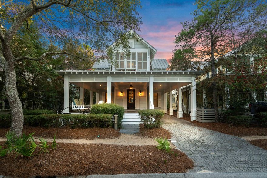 Phase 1 Remodel - A Coastal Retreat Steps from 30A and the WaterColor Beach ClubWelcome to 136 Silver Laurel, an elegantly remodeled cottage ideally located in the heart of WaterColor. Just two blocks from the stunning Gulf-front WaterColor Beach Club and within walking distance to the vibrant towns of WaterColor and Seaside, this home combines charm with unmatched convenience.With a design that encourages relaxation and togetherness, the open-concept layout is perfect for entertaining family and friends. The gourmet kitchen on the second floor features granite countertops, stainless steel appliances, and a breakfast bar that seamlessly connects to the inviting living and dining areas. The luxurious primary suite is also located on this level, offering a plush king-sized bedideal for unwinding after a day in WaterColor's coastal paradise.

Relax on the covered porch and soak in the Florida coastal charm, or take a bike ride to Seaside for shopping, dining, and entertainment.

Home Highlights:

Located in WaterColor's highly sought-after Park District
Only 2 blocks from the WaterColor Beach Club
Fully equipped gourmet kitchen
Spacious covered porch for outdoor enjoyment
Two dedicated parking spaces
Walkable to the beach, shopping, dining, and entertainment
WaterColor Community Highlights:

Voted the #1 Family Vacation Destination in the U.S.
Expansive 499-acre coastal resort and residential community
Bike-friendly streets and scenic trails
Award-winning tennis facilities
Dining options near the beach, pool, and lakeside
Close proximity to state parks and nature preserves
Four community swimming pools
Home Configuration & Sleeping Arrangements:

Sleeps 12 | 5 Bedrooms | 3.5 Baths

First Floor:

Guest Bedroom 1: King Bed, Private Bath (Shower/Tub Combo), Deck & Patio, Smart TV
Guest Bedroom 2: Queen Bed, Shared Bath (Shower), Deck & Patio, Smart TV
Guest Bedroom 3: Queen Bed, Shared Bath (Shower), Smart TV
Guest Bedroom 4: Bunk Room with Two Twin/Twin Bunks, Shared Bath (Shower), Smart TV
Second Floor:

Primary Suite: King Bed, Private Bath (Shower & Soaking Tub), Balcony, Smart TV
This home provides the perfect mix of modern upgrades and coastal charm for your next WaterColor getaway!