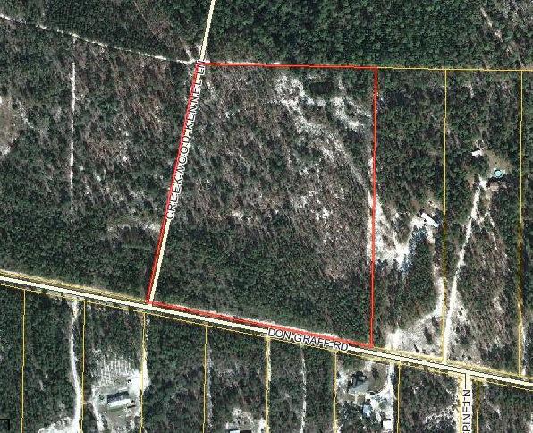 18 Acres on the corner of Don Graff Rd. and Creekwood Kennel Ln. Located near Windswept Subdivision. The South 1/2 of the land is zoned Estate Residential which allows for 1 dwelling per 5 acresThe North 1/2 of the land is zoned General Agriculture which allows for 1 unit per 2.5 acresThis is a nice opportunity! Septic and Well will be required.