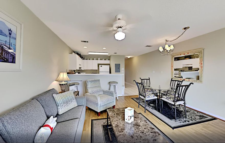 Maravilla unit 4310 sleeps 6 with a master suite, hallway bunks and sleeper sofa. 4310 is offered fully furnished and is rental ready with relaxing beach decor - buy now and generate immediate rental income going into peak rental season. The owners have taken phenomenal care of this 3rd floor unit and have made many improvements along the way. Maravilla is PET FRIENDLY, with TWO pools, hot tub, 500 ft of deeded beach access, fitness center, game room, and much more! This condo makes for a great investment property OR a wonderful second home!''