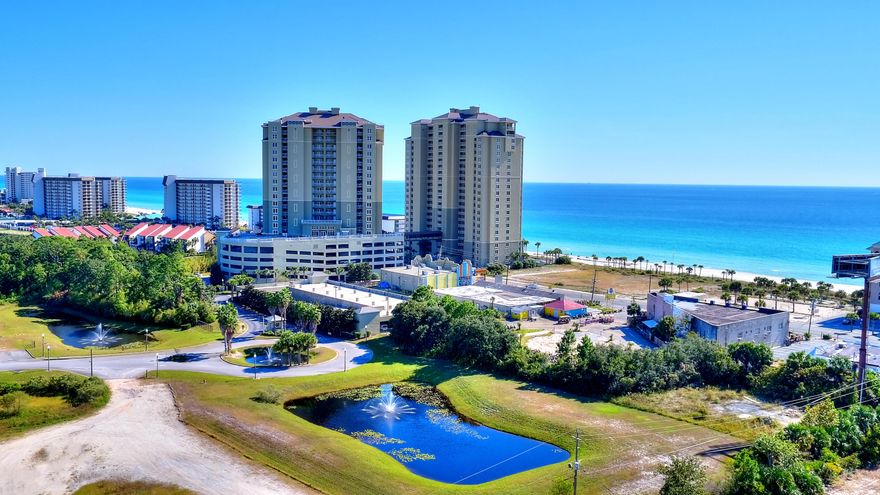 This well maintained and move-in ready gulf front unit on the 20th floor will not disappoint. Its stunning coastline views that include a pier to the west, can be enjoyed from its spacious covered balcony which can be accessed by both its open living areas and master bedroom. Hallway bunks are a big plus.The master bath features a tub and separate shower. Stainless steel appliances and granite counters with bar seating appoint the modern kitchen.The guest bath boasts similar updates that include a granite-topped vanity and subway tile bath surround. Grand Panama Resort offers on-site amenities that include two pools, a hot tub, tiki bar, fitness center and conference room.
