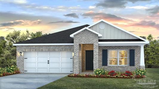 FABULOUS NEW CONSTRUCTION going up now in Plantation Woods! The charming Cali is one of our most popular & highly desirable Open Designs. 4 beds, 2 baths, covered patio & a 2-car garage.  The Smart Home Connect System includes several Smart Home convenient devices. BEAUTIFUL, well-designed kitchen offers relaxed living with a lg. island bar, quiet dishwasher, all stainless appliances, pantry, Beautiful stone countertops & spacious dining area. Bedroom 1 & adjoining bath feature a walk-in closet, double sink vanity, tub AND separate shower. Striking wood-look flooring throughout & Friese carpet in the bedrooms. No wasted space & great amenities. Striking CURB APPEAL. MUST SEE.