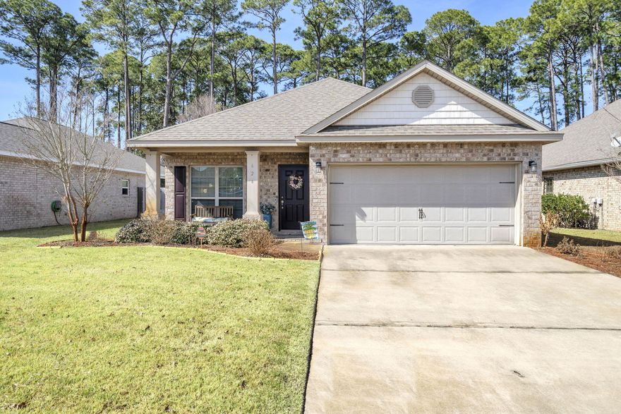 Welcome to this beautifully maintained 3 bedroom, 2 bath home in highly sought after Driftwood Estates! Step inside to discover luxury vinyl flooring throughout, offering both style and durability. This home also offers a FLEX space that can be used as a 4th bedroom, office, exercise or playroom.This open and inviting layout provides comfortable living spaces perfect for both everyday living and entertaining.Enjoy outdoor living in the spacious fenced in backyard. Perfect for barbecues, gardening, or simply relaxing in your own private retreat. Conventionally located just minutes from Grand Boulevard's premier shopping and dining, and a short drive to the white sand beaches of 30A. This home offers the perfect blend of comfort, convenience, and coastal lifestyle.