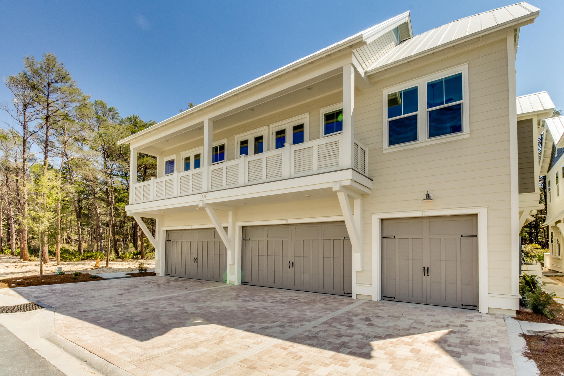 Prominence the hottest community on 30a!! The Aruba Floor plan is uniquely designed with a one car garage attached. This incredible townhome features a vast open floor plan with six windows lining the living space, that opens to the large covered porch. The Gourmet kitchen includes stainless steel appliances, Granite counter tops, and several upgrades throughout. Crown molding and tray ceilings can be seen throughout the entire townhome. The master and guest bedrooms will be found on either side of the home. The master bathroom includes granite counter tops, dual vanity sink in Master, large walk-in closet, and a frameless glass shower. Residents will enjoy easy access to resort style pools, fitness area and private shuttle service to the beaches of 30A.