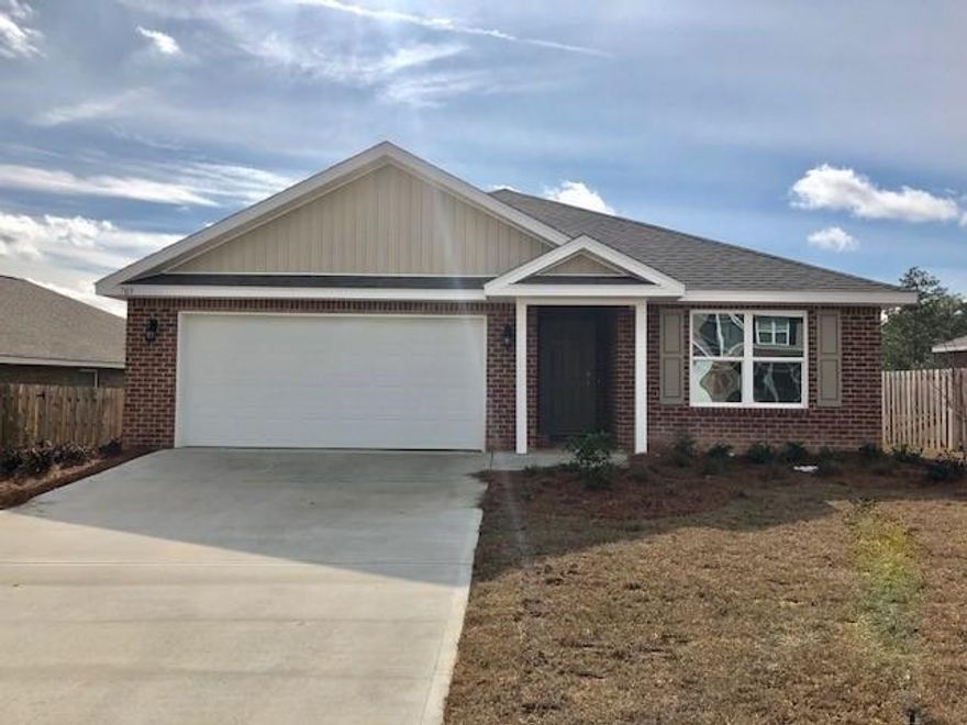 The Aria is a one story floor plan featuring 3 bedrooms, 2 baths, covered back porch & 2 car garage. The open kitchen features an island, stainless appliances and granite countertop. The kitchen opens to the great room w/ access to the covered porch. The master suite is just off the back side of the house & master bath features a walk in closet and dual sinks. Pictures, photographs, colors, features, and sizes are for illustration purposes only & will vary from the homes as built. Home & community information including pricing, included features, terms, availability and amenities are subject to change and prior sale at any time without notice or obligation.