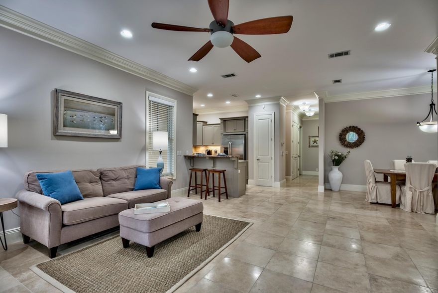 Looking for a luxury home on 30A in a prime location? This home is priced to sell and an incredible opportunity that will not last long. This 4-bedroom, 3-bath home is located in the gated community of The Preserve at Grayton Beach with deeded beach access, great amenities and just 1 mile to historic Grayton Beach and 3 miles from Seaside & Watercolor! Prime lot location that backs up to the preserve, offering additional privacy, serenity and access to nature trails right outside your door. This incredible Florida cottage styled home offers Gulf views from the top floor & plentiful outdoor spaces throughout - perfect for coastal living! This home was just updated with brand new decor & soft coastal colors for an inviting setting. Ready to be your perfect vacation getaway! $6K Paint Credit. Enjoy your coffee on the expansive wraparound front porch, relax or grill out in the backyard or feel like you are at the spa in the aromatherapy tub. You will be impressed the moment you step foot on the grounds with the tropical landscaping and beautiful 8 foot French doors that lead to an open concept living & dining area. The interior offers stunning tile floors, thick crown molding throughout (even all the rooms), high ceilings and plentiful windows allowing natural light to engulf the home. A very cozy, welcoming setting and the open concept is great for entertaining. The kitchen is updated with tile backsplash, stainless steel appliances and granite countertops. The breakfast bar is perfect for casual dining or there is a designated dining area for a more formal setting. The home has great storage throughout with built-in shelving, many closets and two storage closets outside for all of your beach essentials. The floor plan is ideal with two spacious bedrooms on the ground floor both with views of the preserve. The second floor features a great sized guest bedroom with a private balcony, large guest bathroom and massive master bedroom suite with another private balcony. Each room truly has amazing features and feels like a little oasis! The master bedroom has a large walk-in closet and en-suite bathroom with aromatherapy tub, beautifully tiled walk-in shower and double vanity. The top floor bonus room is a great space for a home office, lounge or media room with Gulf views and a wet bar! Walk out to yet another private balcony for views of the Gulf facing south and tranquil views of the preserve facing north. This home is being sold unfurnished (but negotiable) and conveniently has a laundry room with full size washer and dryer that conveys with this property. The owner added sod for a great backyard and there are also pavers for a lounge area or outdoor dining. Bistro lights are a nice touch across the yard and there is an outdoor shower for rinsing off those sandy beach toes. The steps on the right side of the wraparound porch were just added for easier access to the backyard and is a nice addition!

The Preserve at Grayton Beach has nice amenities including tennis courts, two pools, fitness center and clubhouse. There is an incredible tree-lined gated beach access that is surrounded by natural woodlands and very peaceful. Enjoy the shimmering sands and emerald green waters of the Gulf of Mexico just across the street. Paradise awaits! 

***Community has the gate open every Wednesday from 10-3 if you want to drive through and see the community.***