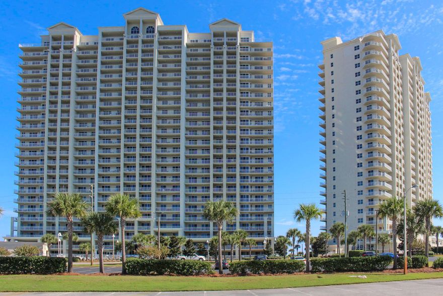 Located on the 11th floor of stunning Ariel Dunes II Condominium, this unit offers spectacular panoramic views. From your large private balcony, take in the views of the Gulf of Mexico and miles of coastline. This unit is turn-key and furnished coastal chic. The kitchen has granite counter tops, solid wood cabinetry, and a breakfast bar. The unit has built-in hallway bunk beds, stackable washer/dryer, and 9-foot ceilings. This condo has three large pools that hug the south side, combining for almost 9,000 square feet. This condo is part of Seascape Resort, a perennial favorite of visitors. Within its gates you will find an 18-hole golf course, state-of-the-art tennis facilities, conference center, 2,000 feet of beach frontage, and more. Paradise! Buyer to verify dimensions and fees.