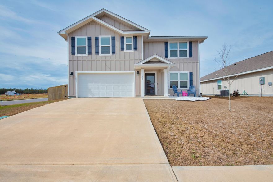 Featuring one of the largest floor plans in the neighborhood; upon entering this home walkthrough a flex room to the right. Continuing onto an open concept kitchen, with stainless steel appliances, large island, and well sized pantry overlooking one of two living rooms! Downstairs features an additional bedroom along with a full bathroom. Upstairs has a large primary bedroom with a primary bathroom offering double sinks and walk in closet! An additional living room is upstairs along with three more additional bedrooms, another full bathroom, and a large laundry room!Plenty of storage throughout home makes this home very functional! This home also features a full home water softening/filtration system, a fenced large backyard and 2 car garage! Schedule a showing today!