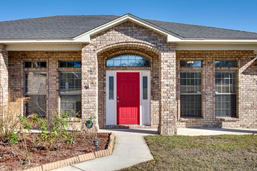 Amazing all brick, open floor plan home on a HUGE .62 acre lot. This home light and bring with oversized bedrooms, high ceilings, an wonderful master with 2 walk in closets, and beautiful kitchen complete with granite countertops, an island, and all stainless steel appliances. As if that wasn't enough step out side and you will find a yard large enough to add RV or boat parking. 72 hour kick out clause in place. Call listing agent for details.