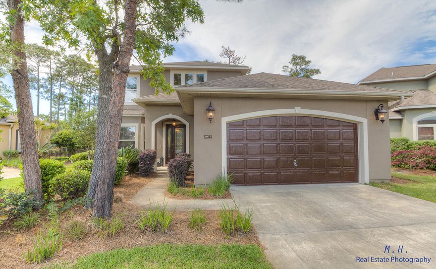 Look NO further! 4 bed/3.5 bath cul-de-sac home in sought-after Chardonnay Estates! Backs up to nature preserves offering ULTIMATE PRIVACY and HUGE potential to create an outdoor oasis. TRANQUIL master suite on 1st floor, his/hers closets leading to LUXURIOUS master bath, separate vanities, large cultured-marble jetted tub, huge shower dual shower heads. UPDATED kitchen, stainless steel appliances, walk-in pantry. SECOND MASTER upstairs and two LARGE bedrooms that share a Jack-and-Jill bathroom. DRAMATIC DETAILS include, beautiful cabinetry, soaring ceilings, crown moulding, arched doorways, recessed lighting, large windows, lots of natural light. MASSIVE laundry room and TONS of STORAGE space provide 2,871 sq. ft. of well-organized living! OPEN floor plan, perfect for gatherings.