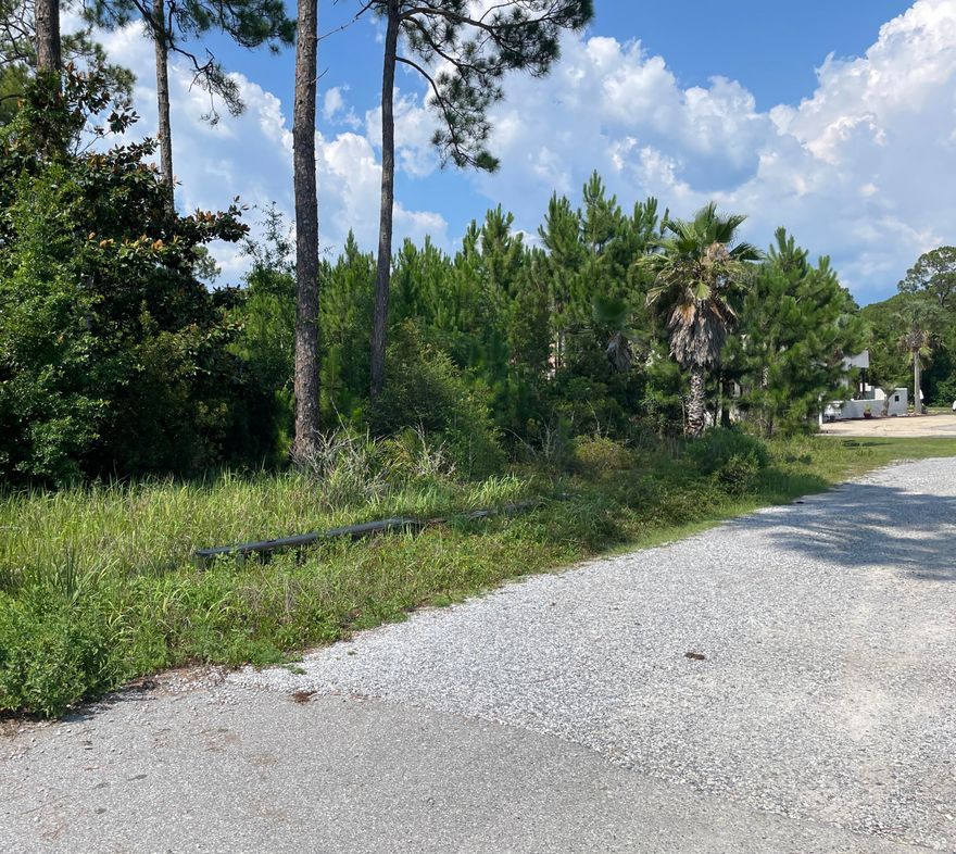 Large level lot close to bay, shopping, restaurants.  No build-out time, no HOA, Blue Bayou is not a county maintained road.  ***Buyer is responsible for personally verifying details about this property.  Any information contained in this listing is believed to be accurate but is not guaranteed.***