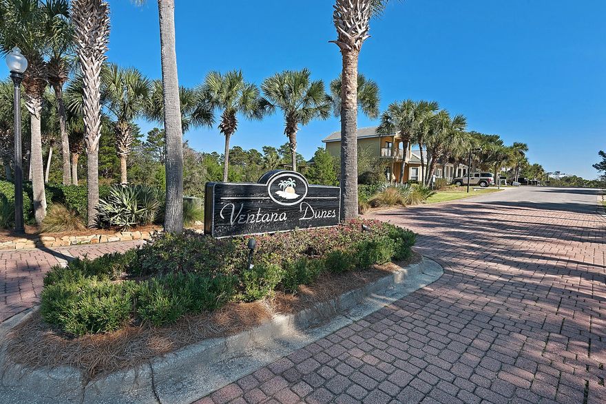 203 Ventana Boulevard screams curb appeal with a cozy front porch and a manicured front yard. Step inside to find an open and spacious floor plan with over 1,650 sq. ft., 3 bedrooms, and 3 bathrooms! The eat-in kitchen features a breakfast bar, granite countertops, modern white cabinetry, subway tile backsplash, and an adjacent dining area. The full-sized laundry room off the kitchen leads to the large, private backyard and provides extra storage space. Use the additional room on the first floor as a bedroom or office. The large master bedroom on second floor has french doors opening onto a covered balcony as well as two generous closets. There is an additional bedroom on the second floor with its own private full bath. Continue upstairs to the third floor where a wet bar & wraparound
