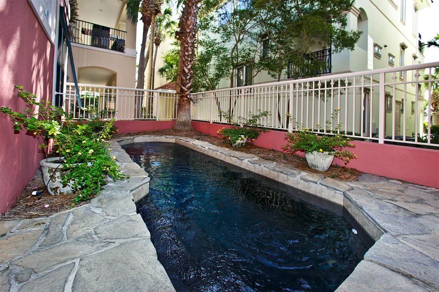 Immaculate Destiny by the Sea home with stone enhanced, lagoon style private pool. This relaxed yet elegant 4BR/3.5BA Destiny by the Sea home has never been rented and it shows but is projected to gross over $80,000 in rental income in its first year on the vacation rental market. The open concept design accommodates a large family. Recent updates make this fully furnished home move-in ready. 4781 Ocean Blvd's tasteful interior includes a convenient elevator, granite counters, stainless appliances, & extensive crown molding. Downstairs,two guest rooms with private baths enjoy complete privacy as well as a sitting area with wet bar and direct pool access. The 3rd floor master suite includes a fireplace and a separate study or extra bedroom. All floors enjoy gulf views and deep balconies.