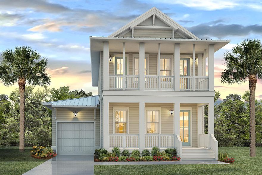 Welcome to the newest phase in Prominence South. This Panama floor plan is now under construction. This home is being constructed with HardiPlank, Metal roof and vinyl impact resistant windows. As you drive up to this home you find a brick paver driveway and walkway. The porches have ceiling fans and can lighting fixtures. The interior of this home has Hardwood floors on the main level, upstairs hallway and bedrooms., tile in the wet areas, smooth finish ceilings, brushed nickel hardware and beautiful interior 8' doors. The kitchen has maple door cabinetry with soft close doors, under cabinet lighting, gas cook-top stove with vent hood. built-in convection oven and microwave, stainless built in dishwasher with hidden control panel and pantry with wood shelving.