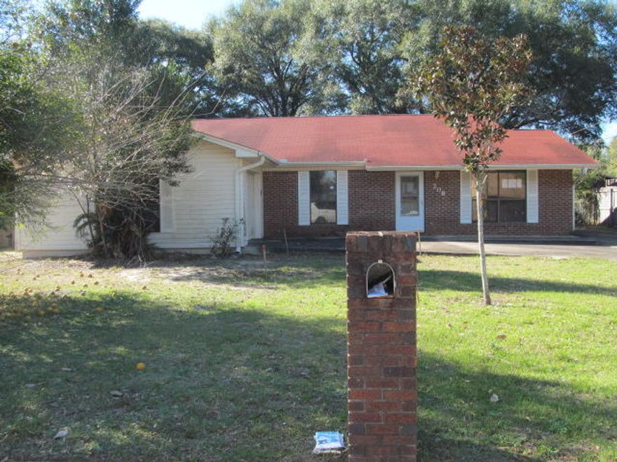 Spacious 4 bedroom 2 bathroom home waiting for you! Home opens to a living room leading to a kitchen and a huge family room! All bedrooms are located along the same hallway. Master Bedroom features 2 closets and a nursery right off the bedroom making it ideal for growing families. Home has a one car garage, fenced in back yard, and a yard building! This is the perfect family home! Call today for your tour. Home sold ''As-Is.''