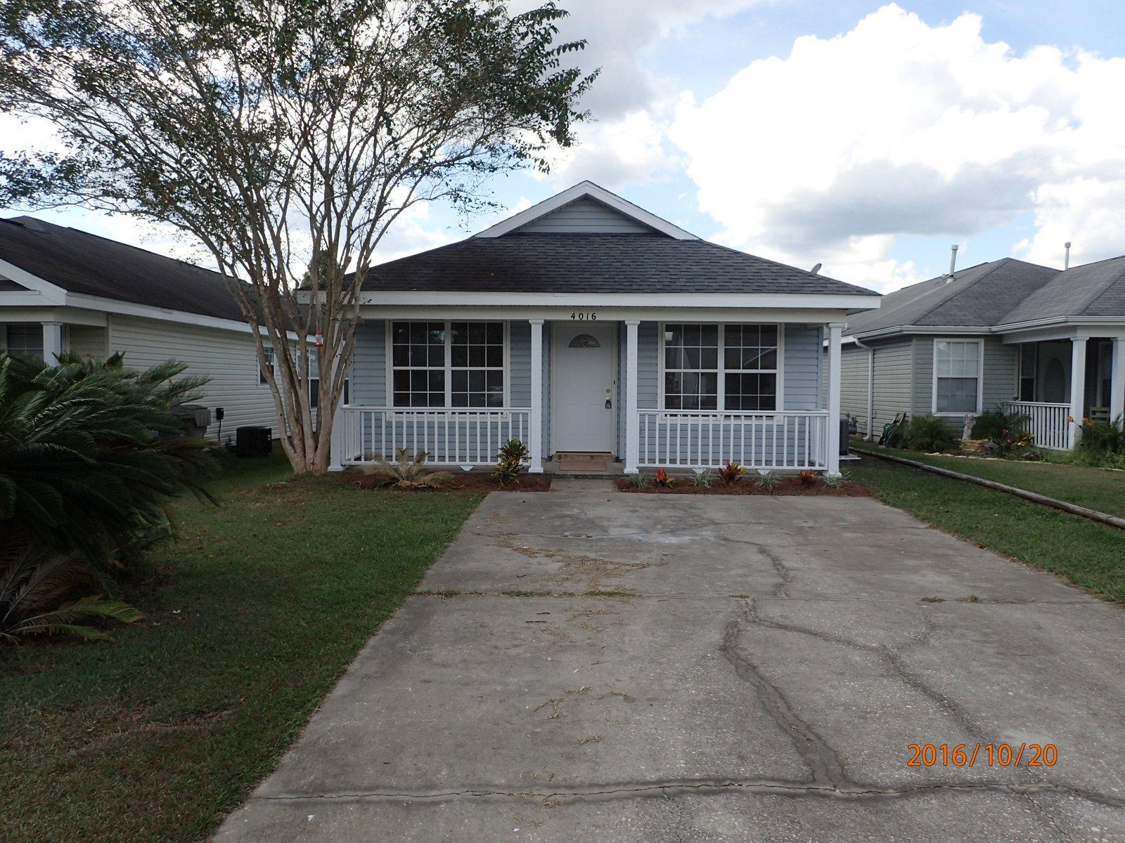 This REO property is ready to go! Built in 1999 and located in the popular Springfield Subdivision, this patio style home has 3 bedrooms and 2 baths, tile through most of the home with new carpet in the bedrooms. Home has new HVAC, new paint, fixtures and appliances. Super cute and convenient to bases, beaches and shopping, this home will not last and in todays market, a great find. Call today!