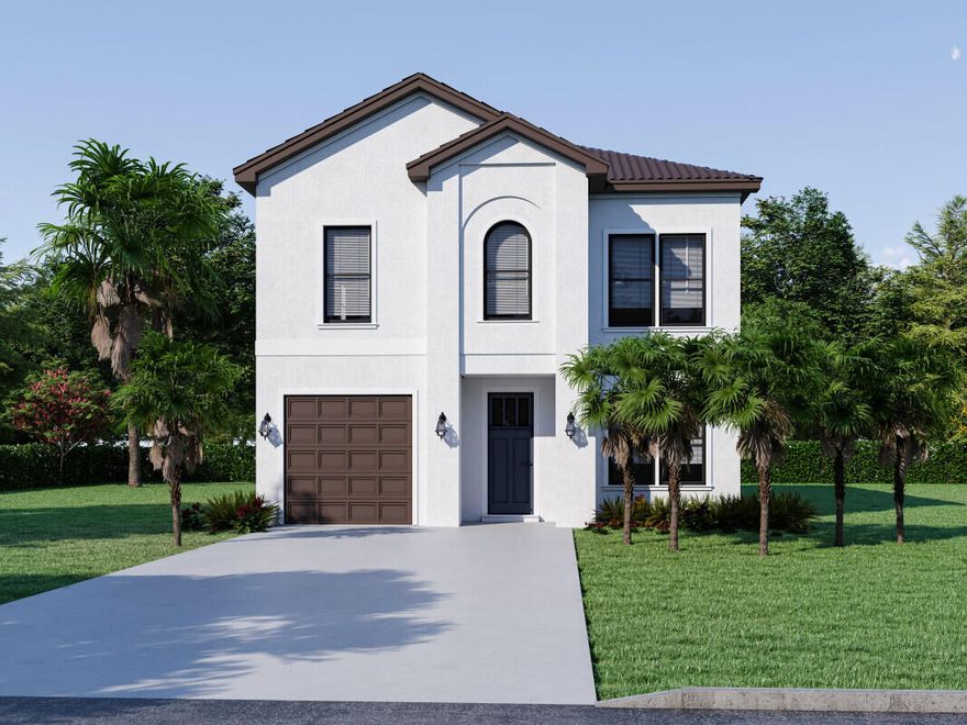 Welcome to a stunning new construction residence that blends modern elegance with timeless design. Located in the prestigious Calusa Bay community, this home is thoughtfully crafted with premium finishes and high-end features throughout. Designed by a builder known for excellence and attention to detail, every inch of this home showcases quality, comfort, and style.Elegant Interior Finishes: White tile flooring throughout the first floor, complemented by rich hardwood on the second floor. Recessed lighting and ceiling fans provide comfort and ambiance in every room.Gourmet Kitchen: Designed for both functionality and style, featuring a large island, granite countertops, ZLINE appliances, under- and over-cabinet lighting, and a built-in wine cooler - perfect for entertaining. Luxurious Bathrooms: Each bathroom boasts its own unique designer tile theme. The primary suite includes a spa-inspired bath with a freestanding soaking tub and a custom-built wood walk-in closet.

Inviting Living Spaces: Cozy up to a gas fireplace in the living area or step outside to enjoy the built-in gas grill on the covered rear porch - ideal for year-round outdoor gatherings.

Premium Features: Tankless water heater, belt-drive garage door, dual-car paver driveway, backyard pavers, and an irrigation system fed by a private well.

This home is a rare opportunity to own a one-of-a-kind new build in Calusa Bay. Estimated completion: June 2025.