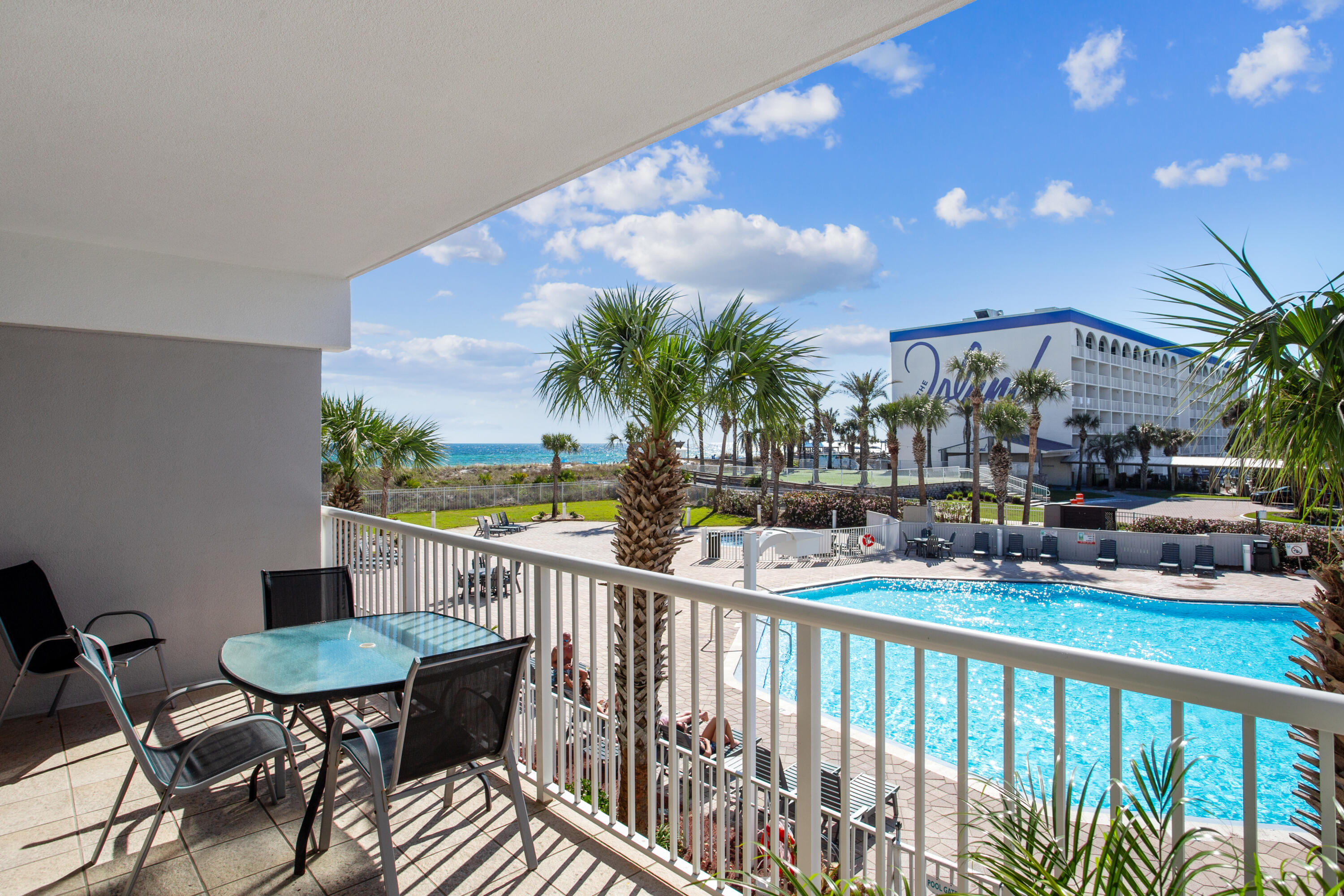 Discover an incredible investment and vacation opportunity in one of the Emerald Coast's premier destinations. This beautifully maintained, fully furnished condo with a high rental potential offers direct views of the Gulf from its spacious private balcony and is located in the highly sought-after Destin West Beach and Bay Resort. Positioned on the Gulf side, unit 205 provides direct access to the four-mile pristine beach and the Okaloosa Island Fishing Pier, which stretches 1,262 feet into the water. This spacious turnkey condo comfortably sleeps 6 guests. The master bedroom has an en-suite full-sized tub/shower bathroom. The nearby separate bunk room has two queen-sized in-built beds and a connecting guest bathroom with a large walk-in shower. Each room is equipped with a recently updated flat-screen TV.
The resort's Gulf side features a 5,000 sq.ft. lagoon-style swimming pool, a large hot tub, a kiddie pool, a covered pool, a 2,330 sq. ft. fitness center, barbecue grills, and picnic areas. On the Bayside, which is conveniently connected to the seaside by a SkyBridge, you'll find a 700 sq.ft. Lazy River, Waterfall Pool, Zero Entry Pool, two oversized hot tubs, and a covered playground.
Nearby attractions cater to seasons, ages, and interests, including a variety of top restaurants and coffee shops, mini-golf and arcades, the Gulfarium Marine Adventure Park, Downtown Music Hall, beautiful shaded parks with fishing opportunities, and much more.
This property is ideal for both investors and vacationers, offering a perfect blend of affordability, convenience, and stunning natural beauty. The rental potential is 45K-$55K! Upgrades include a 2022 HVAC system, luxury vinyl flooring, coastal d??cor, plumbing fixtures, washer/dryer set.
Don't miss out on this exceptional opportunity!