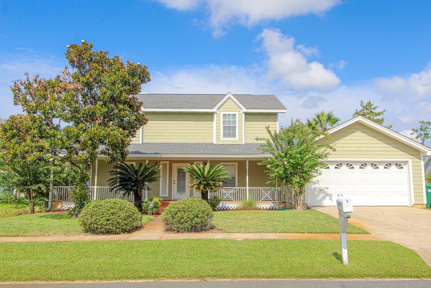 BEAUTIFUL 2 STORY COLONIAL HOME w/ IN-GROUND GUNITE POOL & LOADS OF UPGRADES! House is located on quiet cul-de-sac and backs up to a nature preserve allowing a ton of privacy. This 4br/3.5ba home has a BRAND NEW ROOF, HVAC, & KITCHEN! House is well maintained & cared for.  The interior has been freshly painted, the brand new eat-in kitchen consists of granite countertops,  custom cabinetry, stainless steel appliances, stone backsplash, and custom wine fridge. House has a formal living area with wood burning fireplace, formal dining room for entertaining, large great room with lots of natural lighting that leads to screened in porch & patio overlooking large pool area & tropical landscaped yard with palm trees & awesome lighting to enhance the views.
