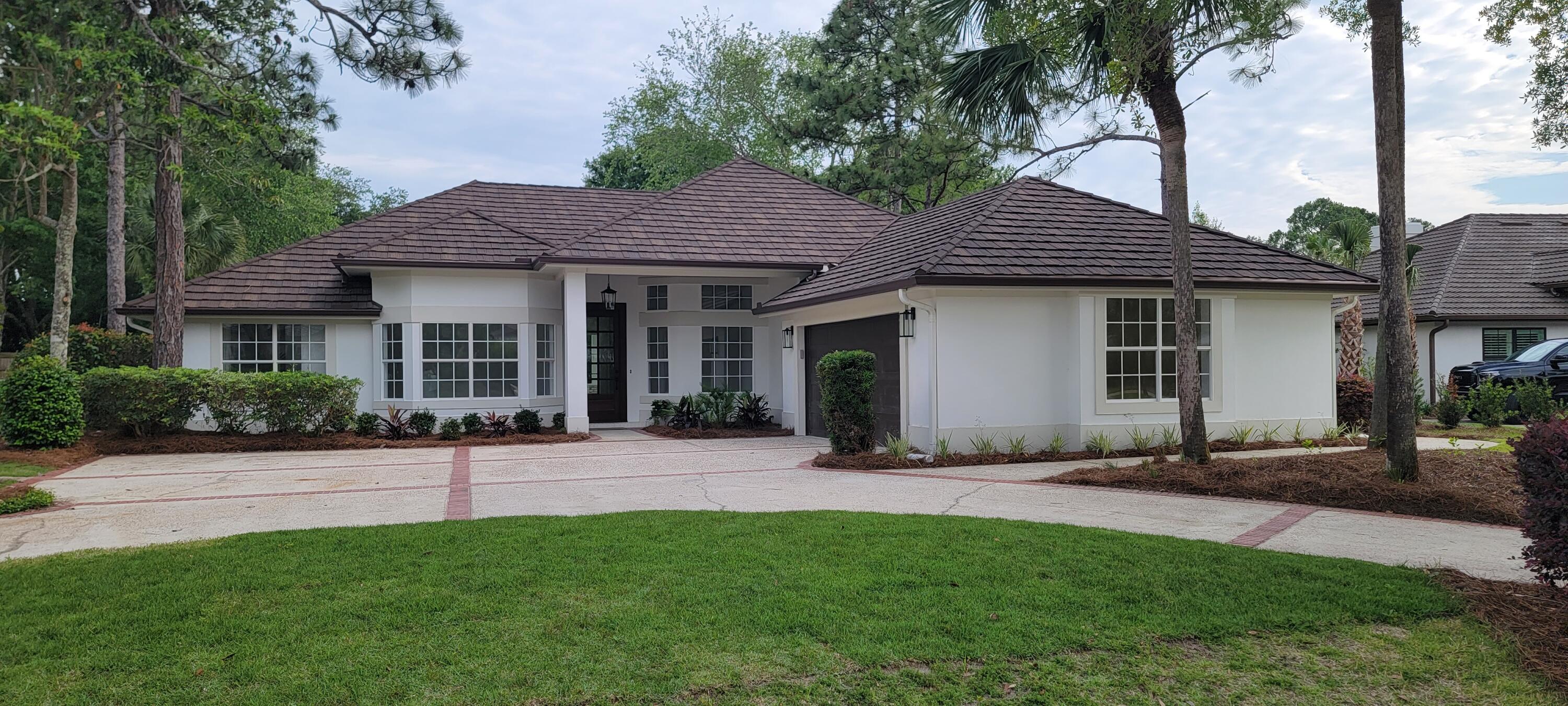 Complete renovation to include new roof, kitchen, flooring , tile, HVAC, appliances, plumbing, water heater.