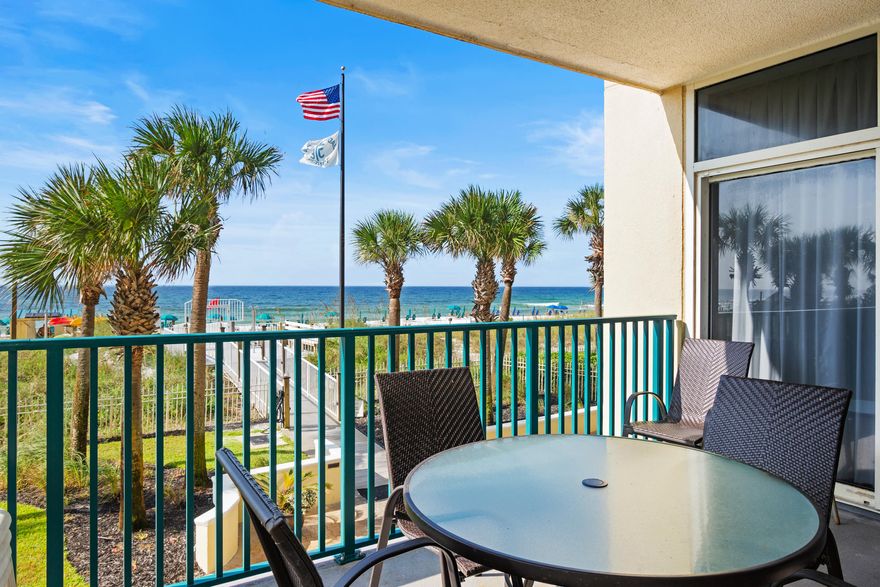 Jade East is the perfect location for a beachfront condo in Destin. With a large Gulf front master bedroom w/ balcony.This condo sits directly facing the beach and offers terrific views of the beautiful Gulf of Mexico and fantastic Resort Style Pool. Be sure to check out the virtual tour. Great rental income between 60K-70K+. This units location won't have you waiting to ride on elevators to get to the beach, pool or parking. It has recently been updated and comes fully equipped and furnished. You will be spoiled by 3 spacious bedrooms and 3 full bathrooms. The gourmet kitchen features gorgeous slab granite counters and is fully stocked and rental equipped. The beautifully appointed living room features a wet bar and opens to the large balcony overlooking the beach, the Gulf and pool.