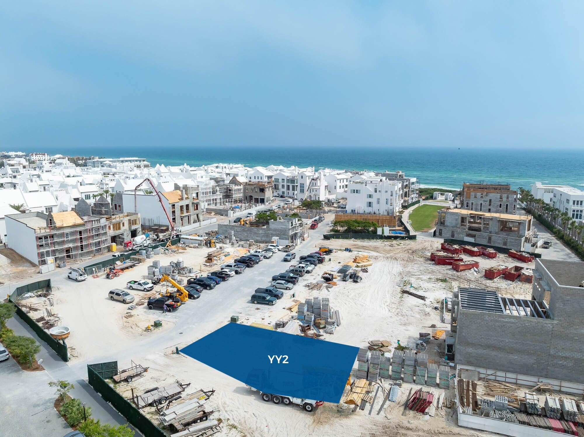 Entered for comp purposes. Located on the beach side of Scenic Hwy 30A, YY2 is a Large homesite fronting the Bela Gray Pedestrian path that leads to the Bela Gray Green and Beach Access.