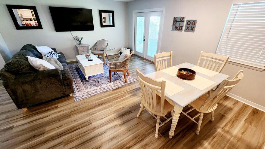 Welcome Home to This Beautifully Renovated End-Unit TownhomeDiscover modern comfort blended with timeless charm in this thoughtfully updated 2-bedroom, 2-bathroom end-unit townhome. Located in a sought-after area just 3 miles from the white sand beaches of the Emerald Coast.Step inside to find fresh interior paint and stylish, durable LVP flooring throughout. The kitchen features elegant quartz countertops, classic wood cabinetry, and brand-new appliances--perfect for both everyday living and entertaining. Each bathroom is designed for comfort and functionality, while the spacious layout provides a cozy yet open feel.Additional highlights include a 2-car parking pad, a roof replaced in 2018, and updated HVAC and water heater systems. Don't miss this opportunity! schedule your private tour today