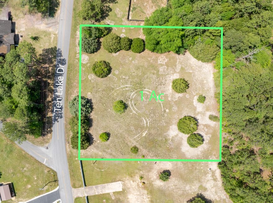 Build Your Dream Retreat on 1.028 Acres in Serene Ten Lake Estates..is less than 5 miles from Walton High School and DeFuniak Springs FL.  Imagine designing and building your custom dream home on this spacious and private 1.028-acre lot, tucked away in the peaceful Ten Lake Estates--just 11 minutes from charming downtown DeFuniak Springs. With power and public city water available at the road, and only a septic tank needed, this lot offers an affordable and solid foundation to begin your rural Florida lifestyle.Nestled in a quiet, natural setting, making this property perfect for those seeking space, privacy with a slower pace of life.  Bring your builder, bring your vision, and create the home you've always dreamed of! For those who wish to enjoy even more of the community's charm, a voluntary HOA membership is available for just $100 per year, offering exclusive access to the beautiful lakes within Ten Lake Estates. Spend your mornings fishing from a non-motorized boat, or simply relax and soak in the tranquil views that these private lakes provide.

This beautiful homesite features mature hardwood trees, a generous, mostly level landscape, and is located along paved roads in a well-established, scenic neighborhood full of attractive homeswaiting for you to add your dream retreat to the landscape.

Even better, this lot is located in Flood Zone Xgreat news as no flood insurance is required!  Restrictions are minimal.

Opportunities like this are rareespecially at this price and in such a sought-after, established community. Don't wait long! Large, cleared, and ready-to-build lots like this one don't come available often.

Call today and start building the future you've been dreaming of!
This is not a waterfront lot.  The photos of the Lakes are just to share with you the some of the Lakes you would have access to within Ten Lakes Estates, should you decide to participate in the voluntary HOA.  

Buyers are responsible to perform all due diligence steps to ensure accuracy of all information and buyers will be able to utilize the property for intended purpose.  All measurements, etc are approximately only and buyer will need to have survey completed.