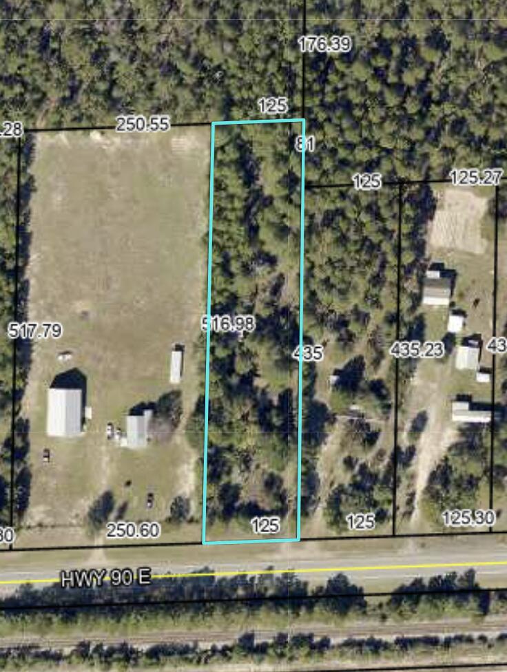 1.5 Acre lot in perfect location and easy access! Level lot. Water tap with Auburn Water system. Old double wide mobile home on property 1325 sq feet. 3/2 1984 no value. Chelco power electric. Driveway access off Hwy 90 E. Seller says bring your offer today! Zoned Agricultural.