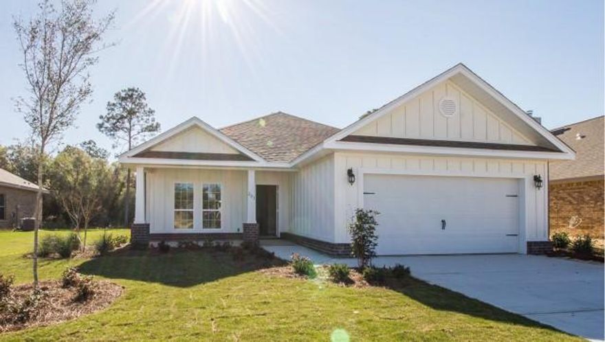 The Isabella is a one story D. R. Horton floor plan which is 1,948 sq. ft. featuring 4 bedrooms and 2 baths, covered front and back porches and a two car garage. This home features porcelain plank tile floors in all areas except the bedroom, granite countertops, Bisque cabinetry, and blinds. Monthly HOA fees INCLUDE: Basic TV Cable, Access to all pools, 24hour gym, Clubhouse, Movie Theatre, Tennis and Basketball Court, Playground, Bay Club with Fishing Pier.