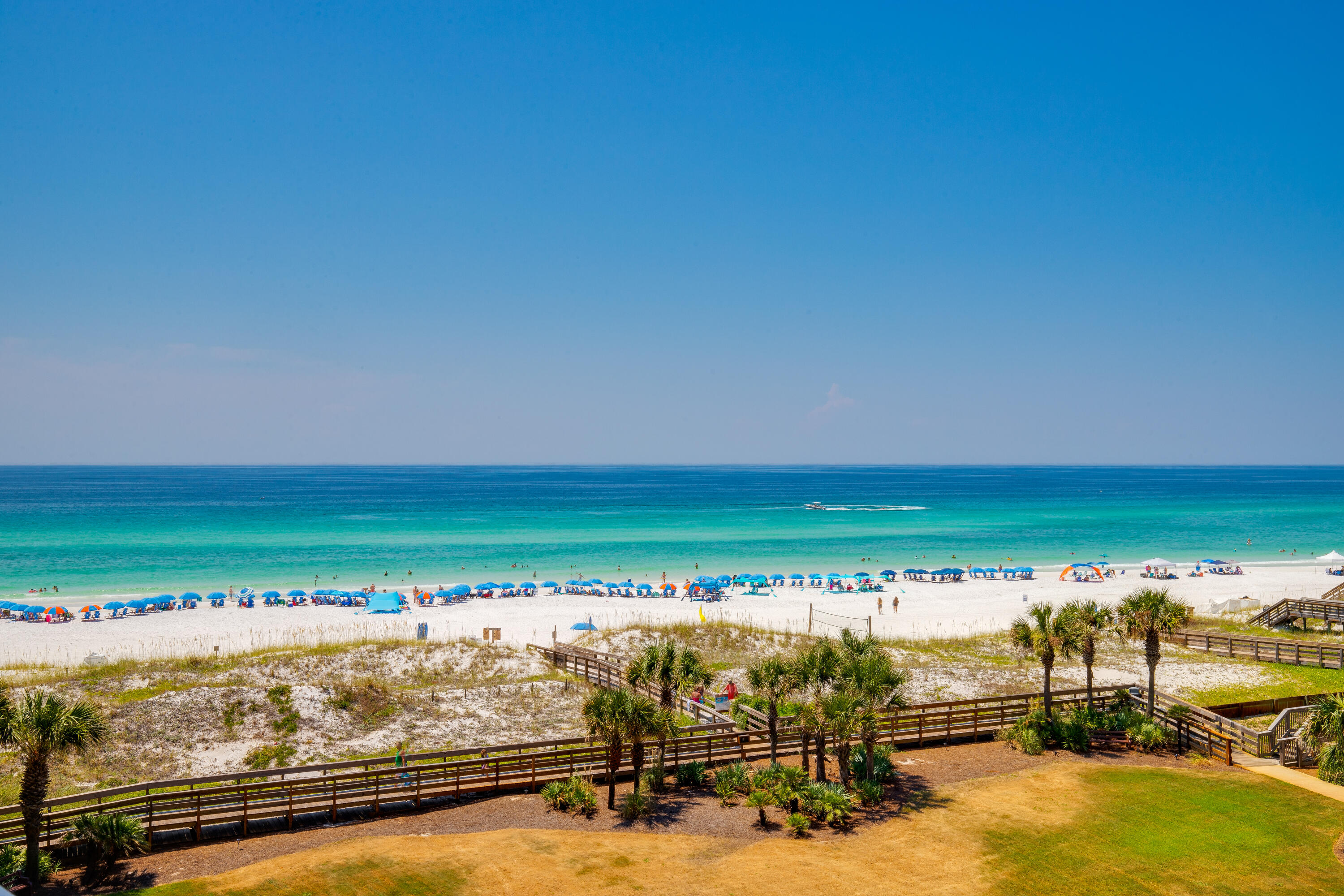 Rare find: Impressive income potential with a rental history ACTUAL numbers grossing over $134,000 in 2022 and over $127,000 in 2023. 2024 is on the same track, and bookings coming in already for 2025! Spacious Four-Bedroom Gulf-front condo in Miramar Beach! Welcome to this extraordinary four-bedroom condo located in the Gulf-front community of Mainsail. As one of the few four-bedroom condos available, this property offers a unique blend of comfort and investment potential, making it ideal for homeowners and investors. This residence boasts panoramic Gulf views from three bedrooms and stunning sunset views from the 2 balconies. The building underwent a recent multi-million dollar exterior renovation including exterior window replacements. New flooring was installed in 2019, a new water