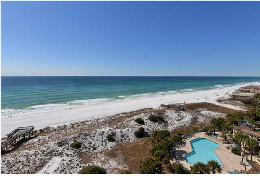 PRICE REDUCED!! OWNER WILL LOOK AT ALL OFFERS!! PHENOMINAL VIEWS AWAIT YOU in this two bedroom, two bath Beachside I condo!! You'll feel right at home in this tastefully decorated unit. The living/dining area and kitchen sport tile laid on the diagonal for easy cleanup after a day spent at the beach. Flat-screen TVs and games entertain everyone. Imagine waking up in the gulf front master bedroom with the kids comfy in twin beds in the guest room. The bright kitchen has an abundance of counter and cabinet space. Bring family or friends to enjoy fun times in the sun on the white sandy beach or enjoy refreshments on the balcony while watching dolphins play, boats go by, or the beautiful Emerald Coast sunsets. The pool area has been recently upgraded with a hot tub and elevated viewing deck.