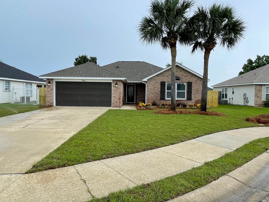 Beautiful updated home with all the modern touches. You will love walking through the front door into this totally renovated contemporary home. Fresh paint gives that new home feel. The kitchen has new white shaker cabinets, granite countertops and stainless steel appliances. The baths have all new fixtures and granite vanity tops. There are all new light and plumbing fixtures throughout. New tile in the living areas along with new carpet in the bedrooms makes this home so warm and inviting. The exterior has new roof, sod and beautiful landscaping. Buyer to verify all pertinent information including sq. ft. and lot dimensions.