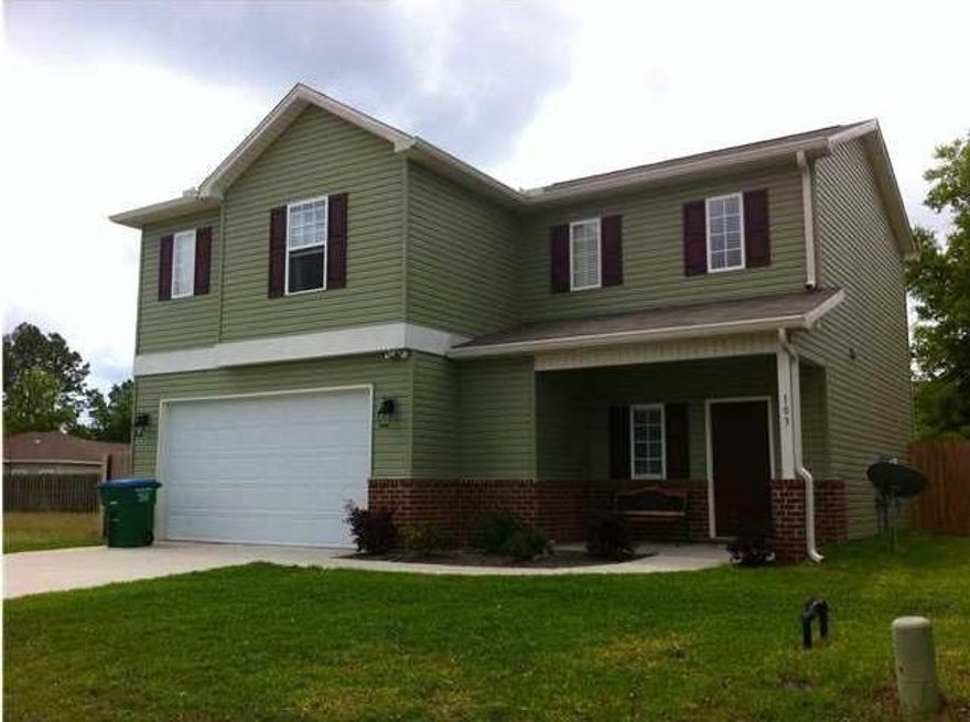 This 4 bedroom, 2.5 bath home is in a perfect location for 7th Special Forces and North Okaloosa Medical Center. With 9ft ceilings, brick accents, manoblock plumbing, orange peel ceilings and walls, upgraded lighting fixtures and a wood-burning fireplace, this home has plenty of extras. The 10 x 8 loft area upstairs is the perfect location for a computer desk. The kitchen has an island, pantry, and plenty of counter and cabinet space. Outside, the privacy-fenced yard has a sprinkler system on rain bird timer with maintenance free rainfall controls. Subdivision has underground utilities, sidewalks, street lights and a well maintained and attractive entrance.