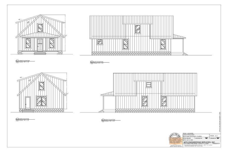 NEW Construction in Point Washington. Move in Ready!  This adorable 5 bedroom, 3 bath home is ready for its new owner.  Enjoy the outdoors overlooking nature from the spacious front porch .  This plan offers a primary and secondary bedroom and two bathrooms on the first floor.  LVP flooring throughout, black granite countertops, stainless steel appliances and lots of cabinets. Upstairs has bedrooms that could have multiple uses. No HOA!