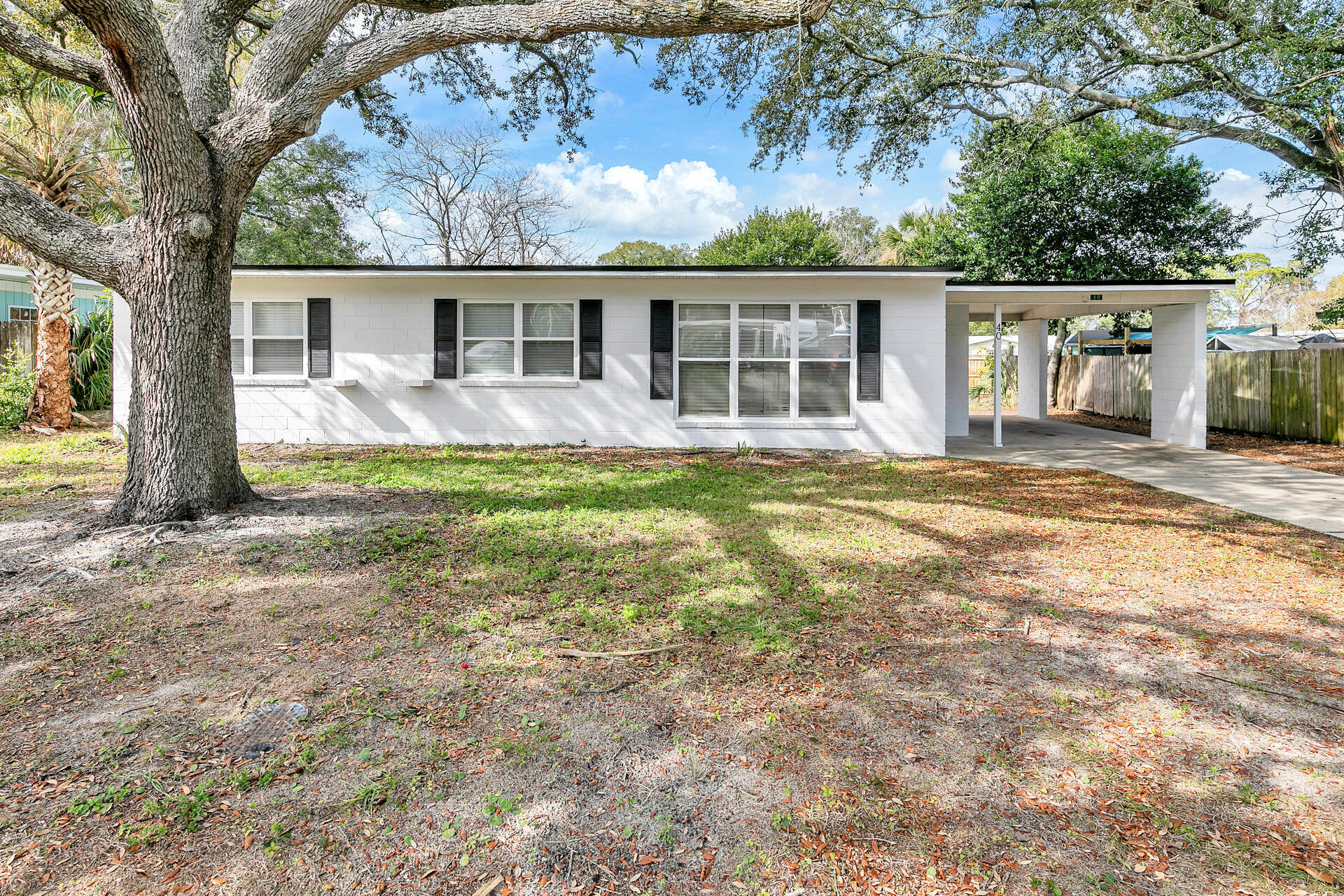 Are you looking for a updated central Fort Walton Beach home that is not in a flood zone in the Elliot Point area? This home is very close to walking paths, bike paths, baseball fields, basketball courts and tennis courts, even Elliot Point Elementary School, complete with new roof and copper wiring. This cute concrete block home checks the boxes for an Air BNB or great 1st home or even a great long term rental investment adding to your portfolio. With 3 bedrooms and 1 bath along with a single car carport this home has a lot of great features to include central heat and air, newer hot water heater and updated windows this home is a great value at $319,000. Call your favorite real estate agent today to view this move in ready home.