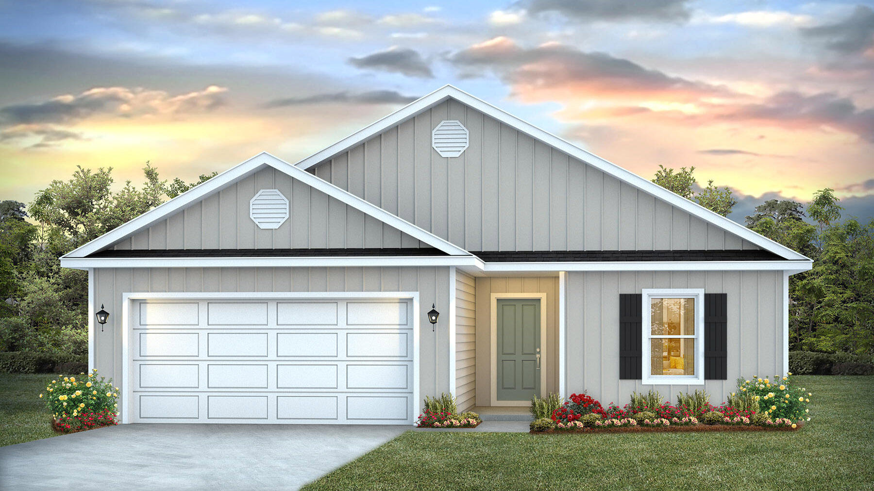 Brand new construction going up now in the NEW Hidden Lakes Community gives you quick access to the airport, military bases, an easy commute to the spectacular beaches of Fort Walton and Destin and nearby golfing. Close access to Corklin's Lake for fishing, kayaks & swimming. The charming Lismore model offers a fabulous open layout for relaxed living, 3 bedrooms, 2 bathrooms, and a 2-car garage. The well-designed open kitchen includes stainless steel appliances, a smooth-top range, built-in microwave, quiet dishwasher, corner pantry, island bar, eye-catching wood-look flooring, and plush carpet in the bedrooms. A Smart Home ''Connect'' system features several convenient devises and fabric hurricane window and door protection is included.