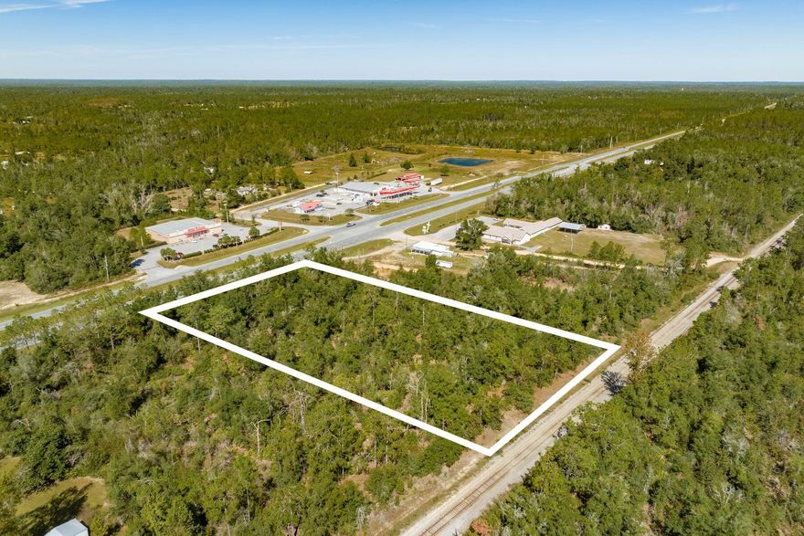 Developers on the hunt for land will appreciate this 2.447-acre opportunity with 239 linear feet of frontage on Highway 231 in northeast Bay County. Situated in Golden Highway Estates, this property is currently zoned rural/agricultural and one residential dwelling may be built on it; however, two neighboring lots were recently rezoned commercial, expanding potential opportunities. This parcel is close to many natural springs in the area including Blue Springs, Devil's Hole Spring, and Pitt and Sylvan Springs. It is also in close proximity to Econfina Creek Water Management Area, across the street from Family Dollar and Piggly Wiggly Express and within 45 minutes of Pier Park in Panama City Beach.