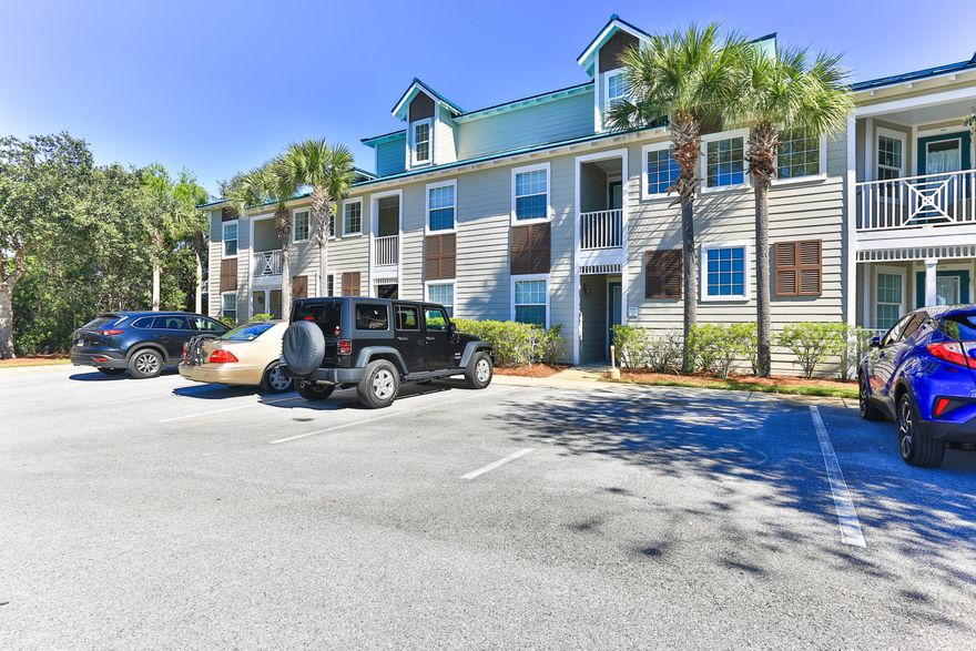 BACK ON MARKET! BUYER COULD NOT QUALIFY FOR FINANCING! Four bedroom condo along Scenic Highway 30A for 300k? Yes it does exist! This condo has had long term renters for the past several years, and was recently prepared for sale with all new paint and carpet and the sellers even did a pre-inspection and fixed the items on the report! This gem is ready for your enjoyment! This floor-plan has the kitchen, dining room, living room, master bed and bath on the first level. The remaining 3 bedrooms share the 2nd level. Great location for a primary residence, long term rental or vacation rental!! Being sold fully furnished with washer and dryer. The Village at Blue Mountain beach is a gated subdivision sitting on Hwy 30A and in close proximity to several beach accesses.